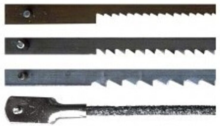 5 feine Holzblätter für 40900130mm mit Zapfen