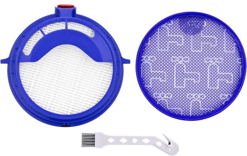 Ersatzfilter-Sets für den Dyson DC25 Staubsauger. Kugelfilter, bestehend aus 1 waschbaren Vorfilter (919171-02) und 1 …