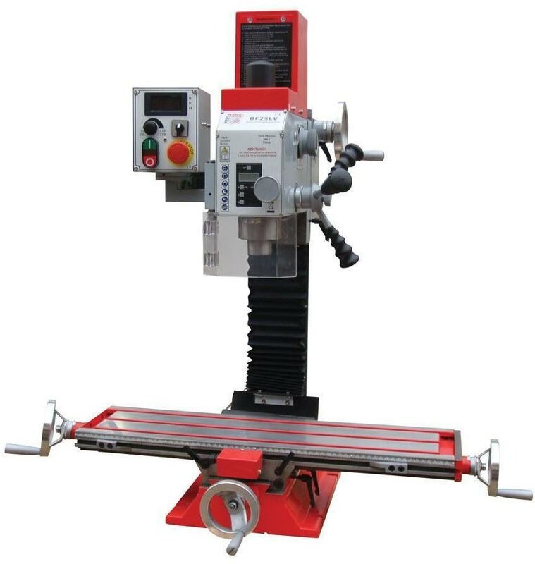 Holzmann - bohrmaschine fräsmaschine metallbearbeitung 230V BF25VLN