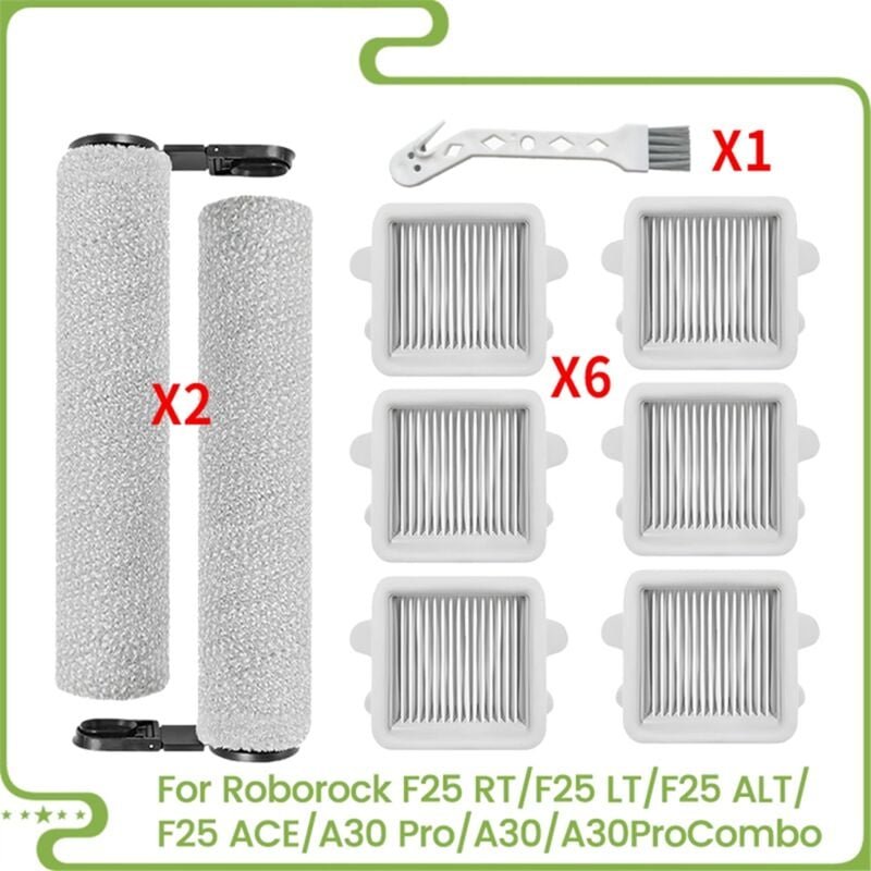 Für F25 RT/F25 /F25 ALT/F25 /A30 Pro/A30/A30ProCombo Roller Pinsel HEPA-Filter Teile Staubsauger