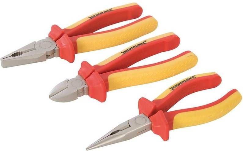 Silverline - VDE-Profi-Zangen, 3-tlg. Satz 3-tlg.
