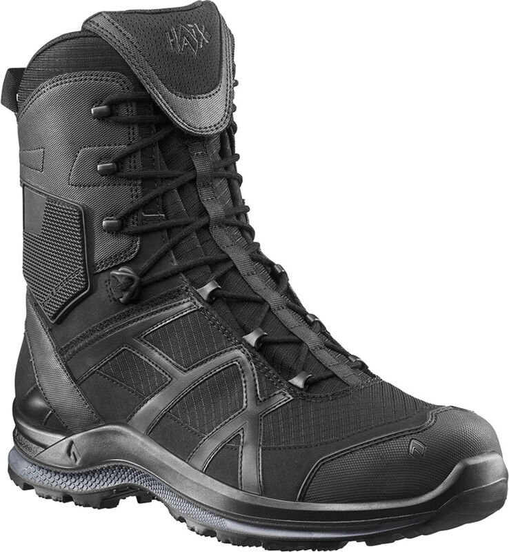 HAIX Polizeistiefel BLACK EAGLE Athletic 2.0 T high Sidezipper 330004 O2 SRC DGUV Gr. 44 schwarz