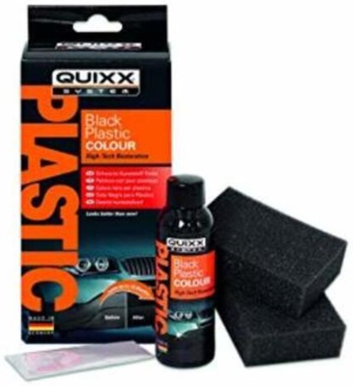 Quixx Black Plastic Colour Schwarze Kunststoff-Farbe 75ml
