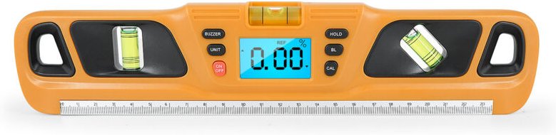 Hochpräzise digitale elektronische Wasserwaage, Winkelanzeige, hintergrundbeleuchtete Wasserwaage mit invertiertem Displ...