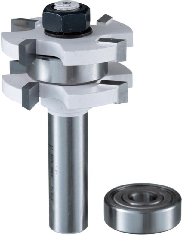 Nut- und Federfräser mit Anlauflager ø 41 mm ø 41 mm • 12 mm Schaft • 19 mm Höhe - Makita