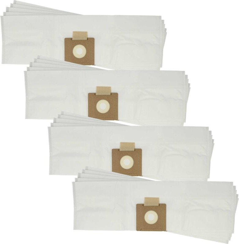20x Staubbeutel Ersatz für Fimap 204620 für Staubsauger - Mikrovlies, 59cm x 17,5cm Weiß - Vhbw