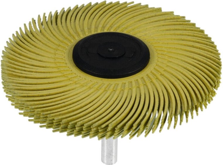 Scotch-Brite Bristle-Brush Typ c⌀ 76 mm Schaft-⌀ 6 mm, bb-zs, Körnung: 80 - 3M