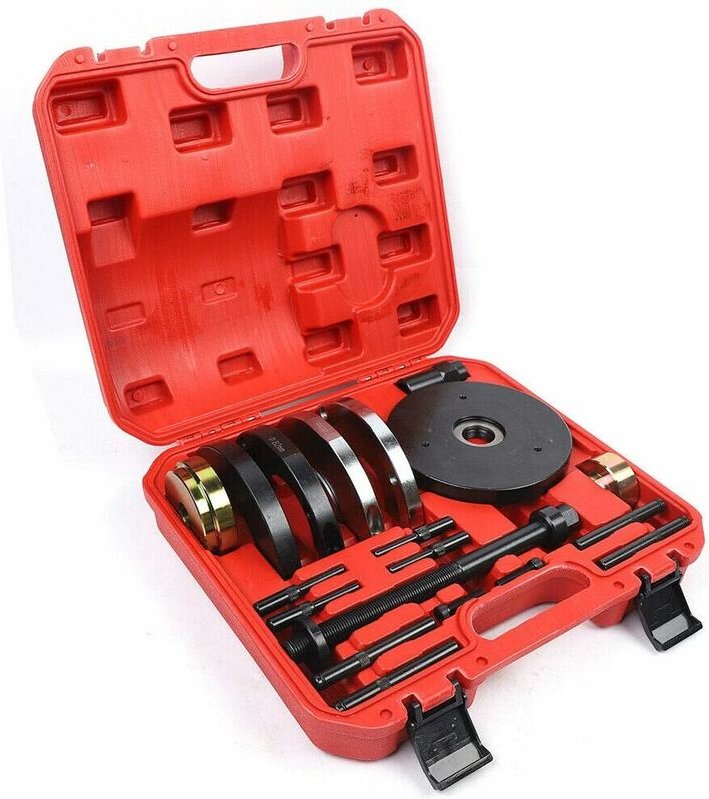 19tlg. 82 mm Abzieher Werkzeugsatz Radlagerabzieher Werkzeug Install Removal Werkzeug Bearing Puller Tool