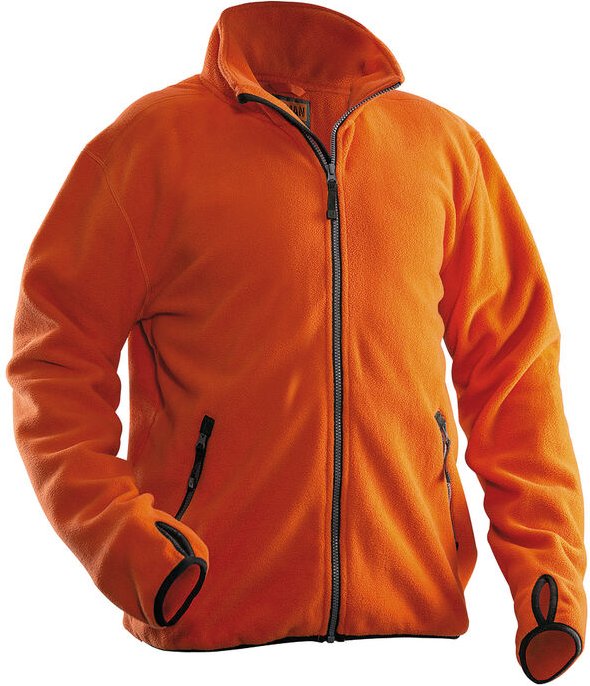 Fleecejacke 5501 Orange Größe l - Jobman