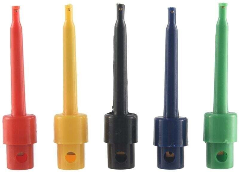 30-teiliges Multimeter-Messklemmen-Set mit Testspitzen und elektronischer Sonde für Leiterplattentester