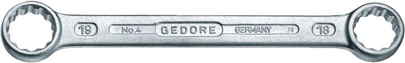 Thumbnail - Doppelringschlüssel gerade UD-Profil 17x19mm, 4 17X19, 6054760 - Gedore