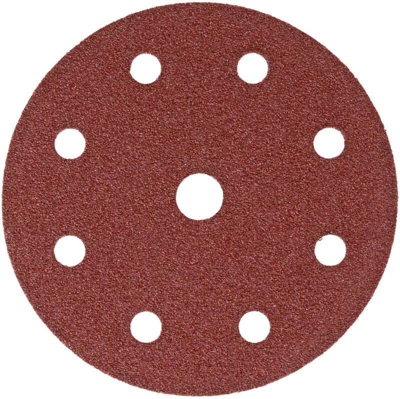 STIER Schleifscheiben Holz D125 / P150 / 8-Loch / 25 Stk., Schleifpapier, Exzenterschleifpapier, Exzenterschleifscheiben...