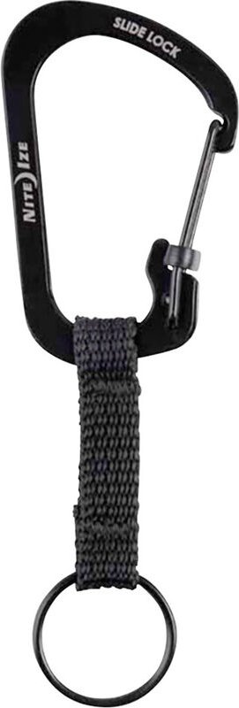 Schlüssel-Karabiner NI-CSLW3-01-R6 Keyring Gr.3 Schwarz 1 St. - Nite Ize