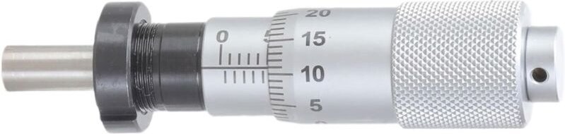 Hochpräziser, flacher Fingermikrometerkopf 0 bis 13 mm, Präzisionsmesswerkzeug 0–1 mm für den Maschinenbau, Mikrometerko...