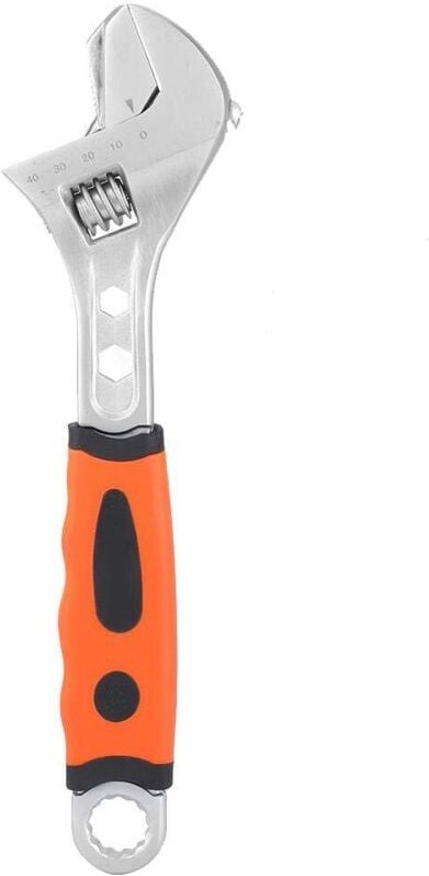 8/10/12 Zoll verstellbarer Schraubenschlüssel, multifunktionaler Schalthebelschlüssel mit präziser Backenkonstruktion, W...