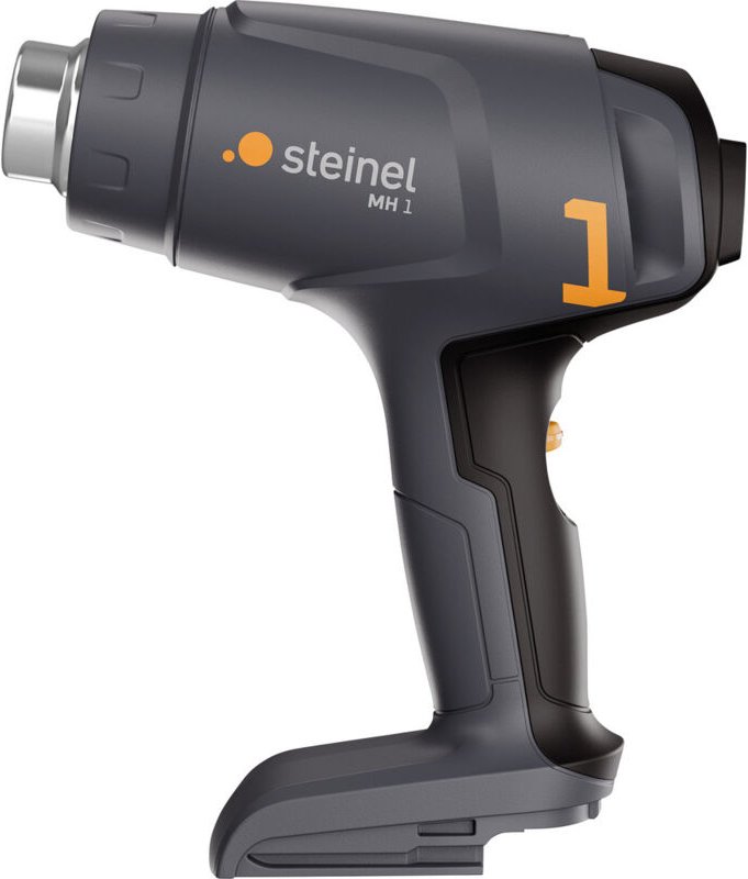 Steinel Heißluftpistole ohne Kabel MH 1, Bosch PFA 18V-System, 2 Stufen de Temperatur 300°C/450°C, Pistole de heat zum L...