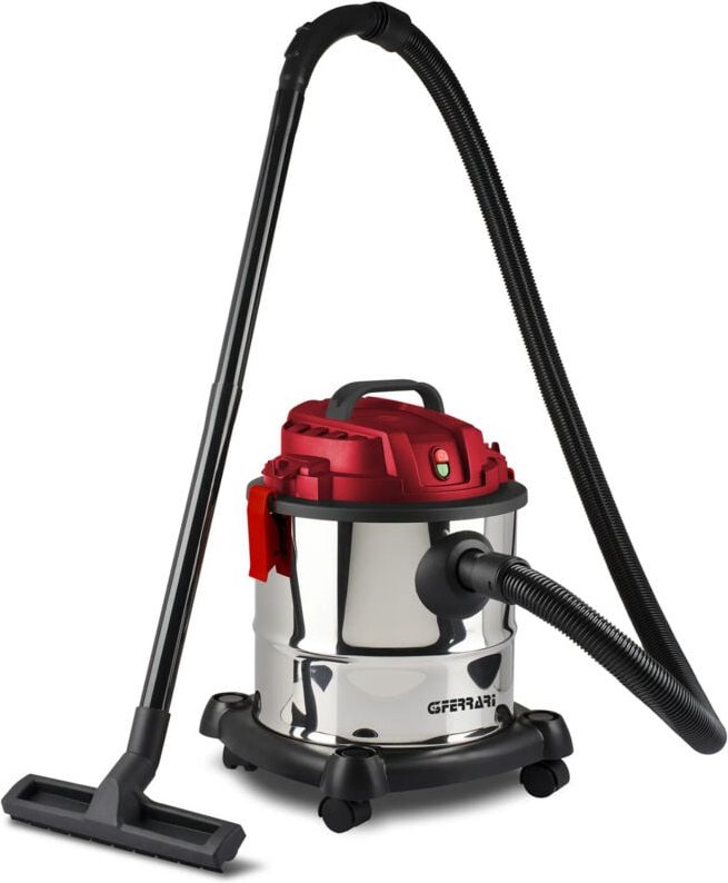 G3 Ferrari Fusto Red 20 l Trommel-Vakuum Trocken&Nass 1000 W Beutellos