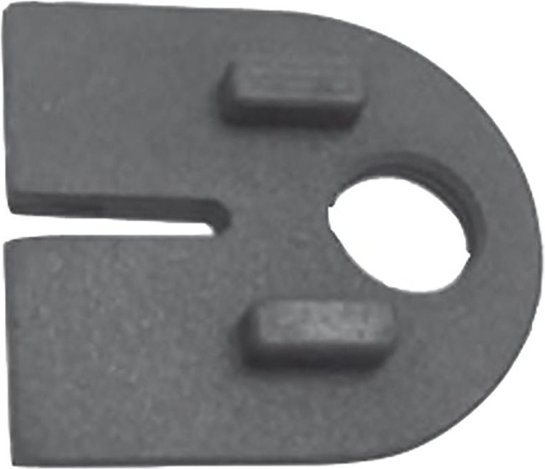 Einlage zu Glasklemmbeschlag Modell 25 für 12 mm Glas, Gummi