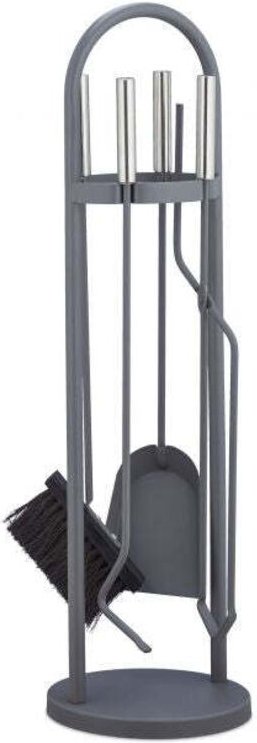 Moderner kamin in 5 teilen