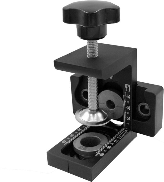 Doweling Jig Pocket Hole Kit Holz Brennmaschine abnehmbarer Locator für Möbel mit Puncher Carpentry -Werkzeugen - Decdea...