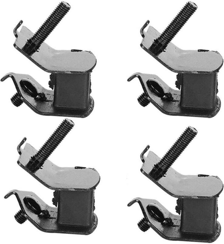 4-teiliges Kissen-Set, Fußstützen mit Dämpfung für Benzingeneratoren