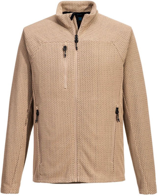 Ev4 Texturiertes Fleece - Größe XXL - Khaki - Portwest