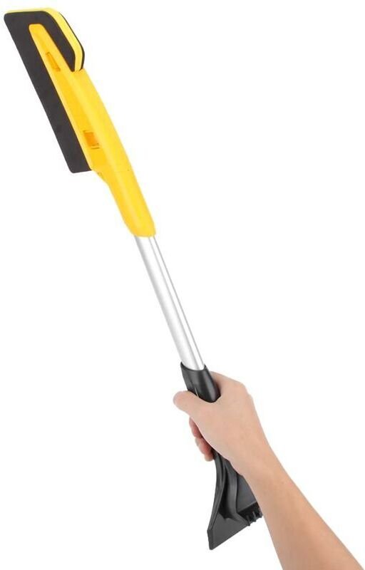 Eiskratzer und Schneebürste für Autoscheiben, multifunktionale Auto-Eisschaufel, Autogriff