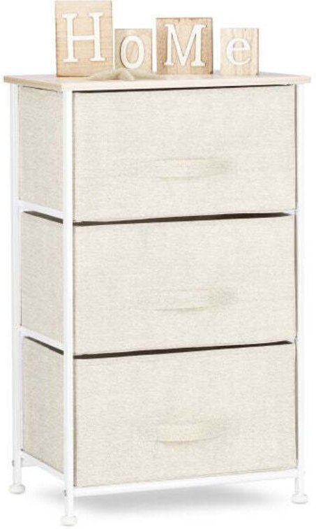 Beige shelving system