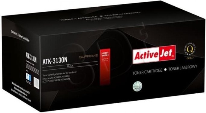 Activejet ATK-3130N - Tonerersatz für Kyocera TK-3130, 25.000 Seiten