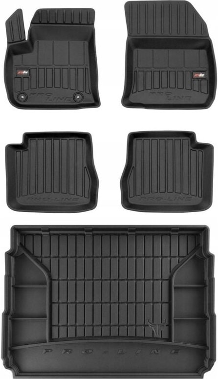 3D SET Gummimatten und Fußmatten CITROEN e-C4 EV Fließheck ab 2020