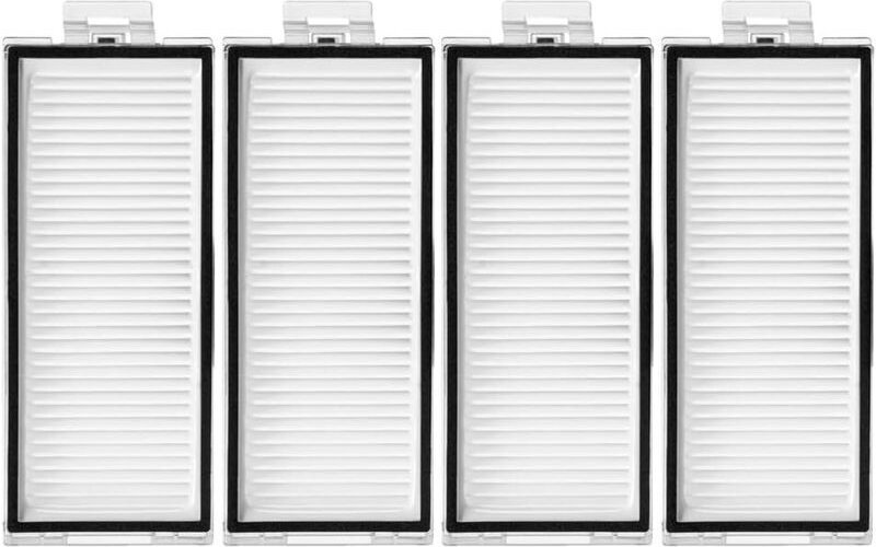 4er-Pack Ersatz-HEPA-Filter, kompatibel mit Roborock Q8, Q7 MAX und MAX Plus Saugrobotern (Ersatzteile)