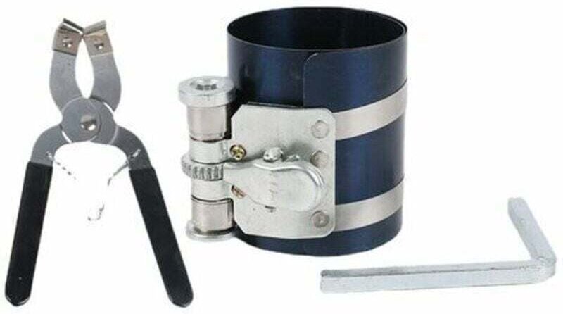 Kolbenringzange für Kraftfahrzeuge, 76 mm (3 Zoll) Kolbenringkompressor, 53–175 mm, Zange zum Ausbau von Kolbenringen, W...