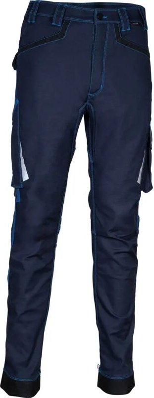Arbeitshose BARRERIO - Marineblau/Azur XL - FR (48) - EU (54)