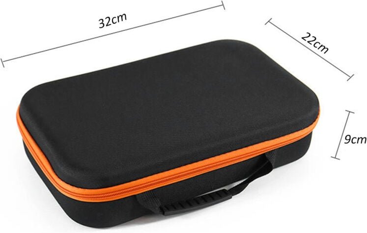 Werkzeugtasche aus Oxford-Gewebe, tragbare Aufbewahrungsbox mit Griff und Reißverschluss, großes Fassungsvermögen für el...