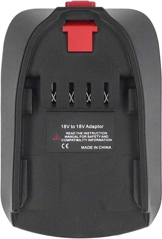 BOSB18C Akku-Adapter, Akku-Umrüstsatz für Bosch BAT618 Li-Ionen-Akkus auf 18-V-Elektrowerkzeug