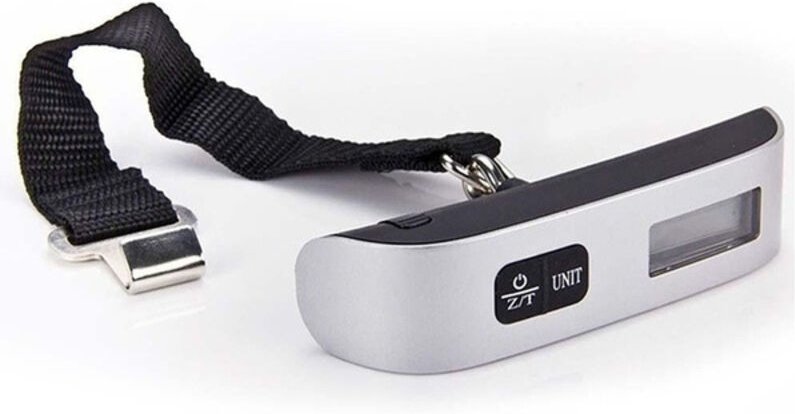 Tragbare digitale elektronische Reisegepäckwaage (50 kg/10 g, Anhängergröße, 1 Stück)