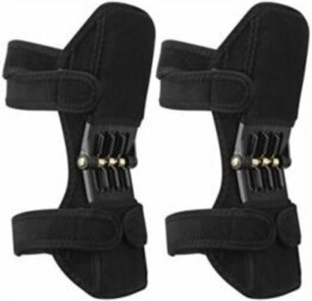 Spring Force Knieschoner, leistungsstarke Unterstützung des Kniegelenks, rutschfester Beinschutz, Rückfederung