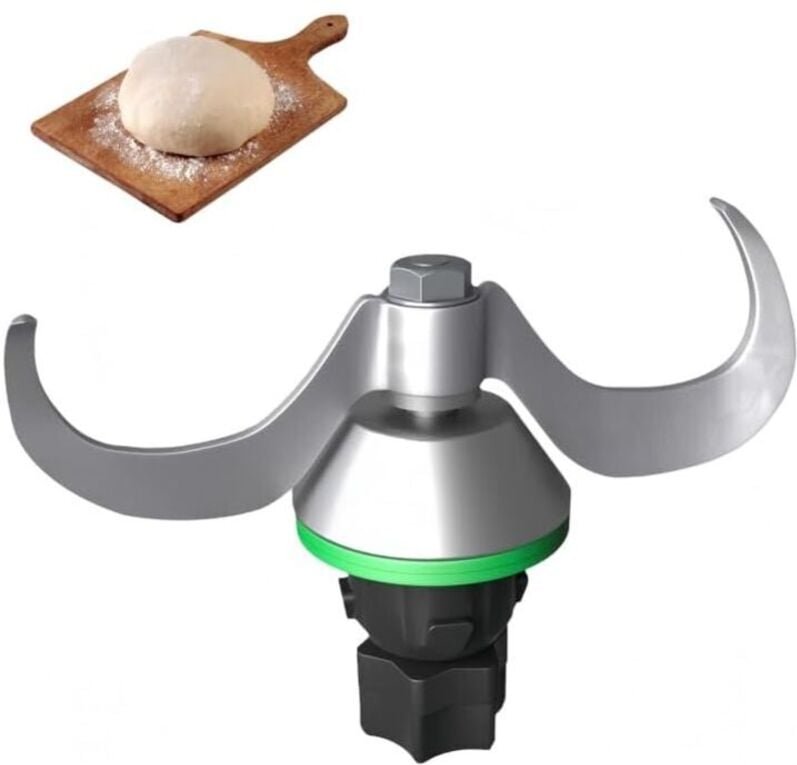 Teigmesser für Thermomix Bimby TM5 TM6, Teigmixerklingen für Thermomix tm 5 tm 6 geeignet zum Kneten von Brot