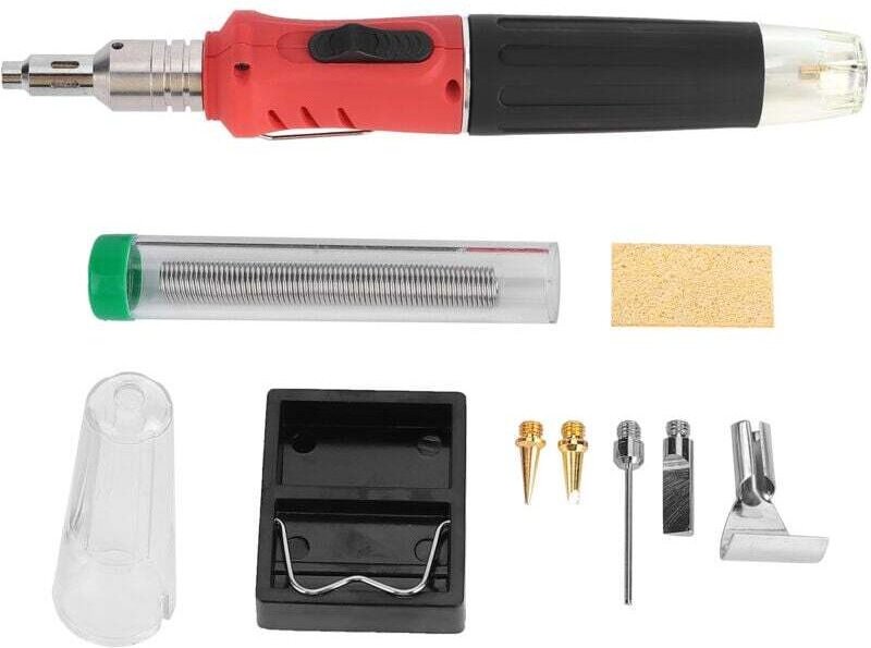 Fer À Souder Sans Fil Gaz Butane Allumage Automatique Kit Soudage Rechargeable 8W