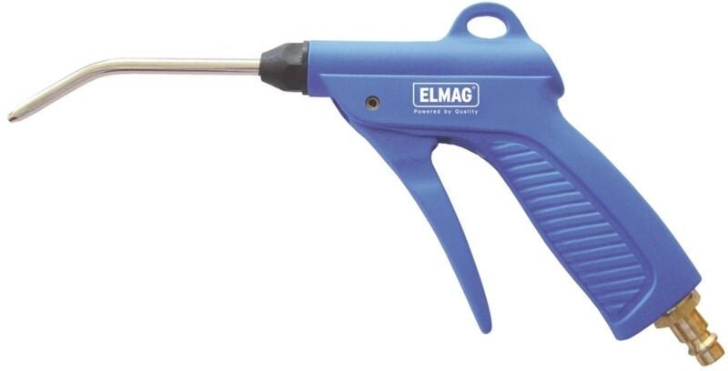Ausblaspistole pa mit Verlängerungsdüse gebogen ø 2,3 mm/110 mm - Elmag