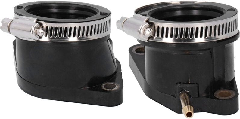 2 x Ansaugkrümmerhülsen für Vergaser 5LP-13586-01-00, 5LP-13596-01-00 für Yamaha Raptor 660, 660r 2001-2005