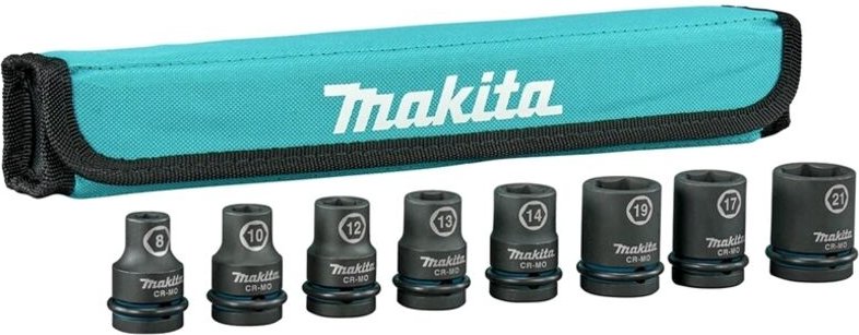 Stecknuss-Set im Rollbeutel 1/2' 8tlg. (E-16601) - Makita