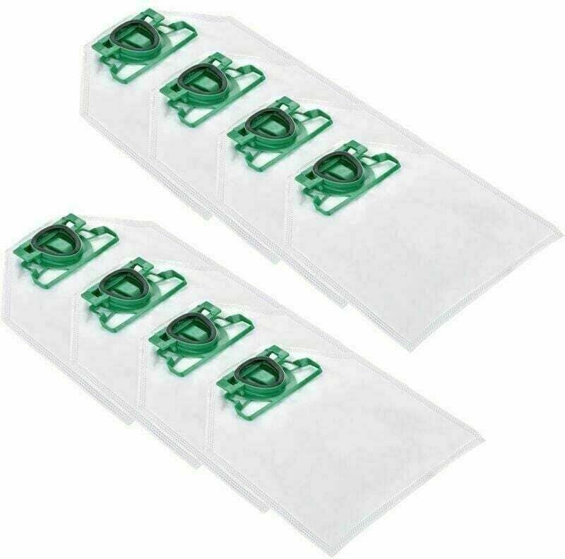 Vorwerk Kobold 200/VK200 Staubsaugerbeutel, 8 Stück – Mikrofleece für Allergiker – Hochfiltrierend und staubdicht – Für ...