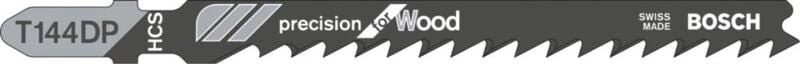 Stichsägeblatt 5 St. Precision for Wood t 144 dp - Bosch
