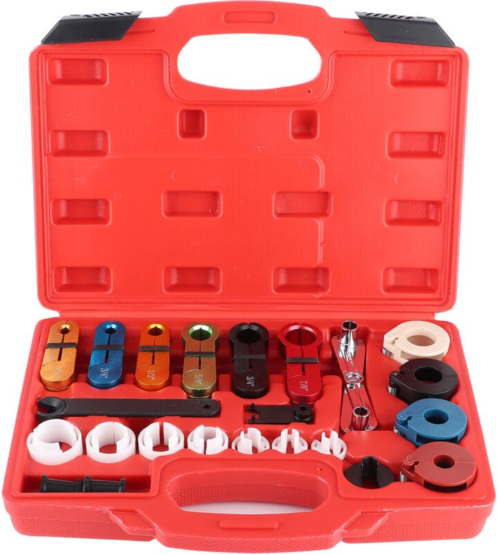 Eosnow Klimaanlagen-Kraftstoffübertragungsleitungs-Schnellkupplungs-Werkzeugsatz für Kfz-Klimaanlagen