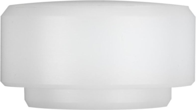 Wiha - Schlagkopf für rückschlagfreien Schonhammer FibreBuzz® 40 i Polyamid-Schlagkopf i Hammer Ersatzkopf (44594)