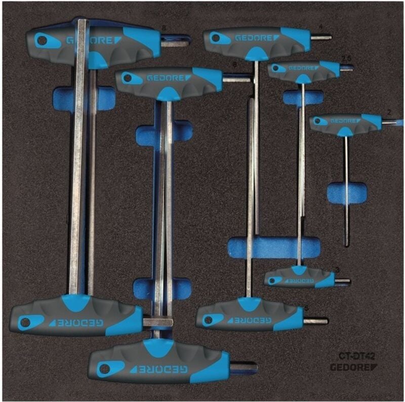 Werkzeugmodul 1500 CT2-DT 2142 9-teilig 2/3-Modul Winkelschraubendreher