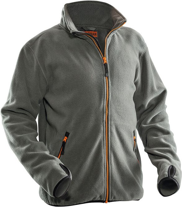 Fleecejacke 5501 Grau Gr. xl - Grau - Jobman