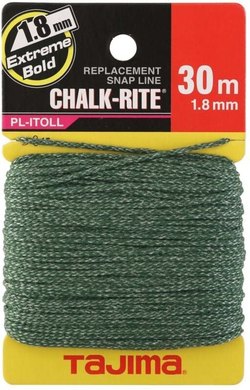 Chalk-Rite Ersatzschnur 1,8 Mm x 30 m - Tajima
