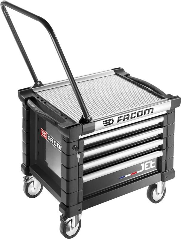 FACOM Mobile Werkzeugtruhe 4 Schubladen 3 Module, schwarz